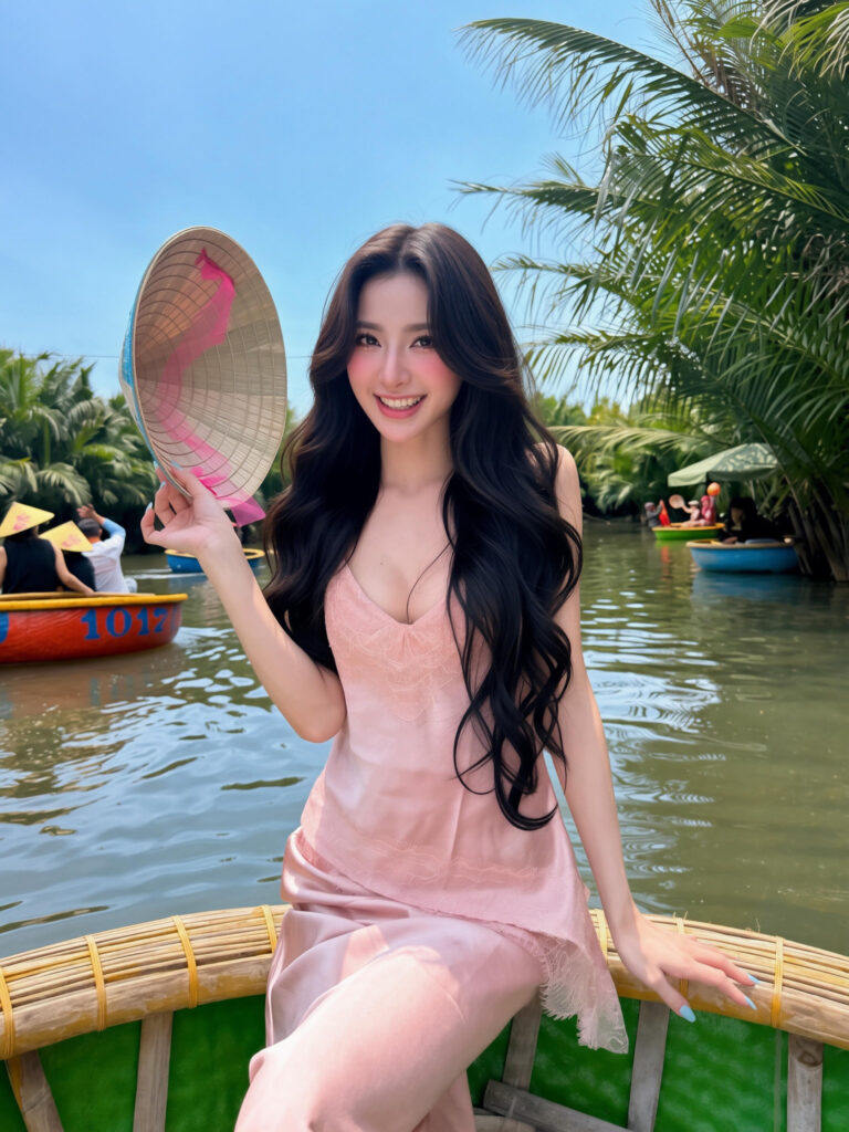 Khoảnh khắc hai phong cách du lịch của An Vy và Thu Thảo được cộng đồng mạng chú ý
