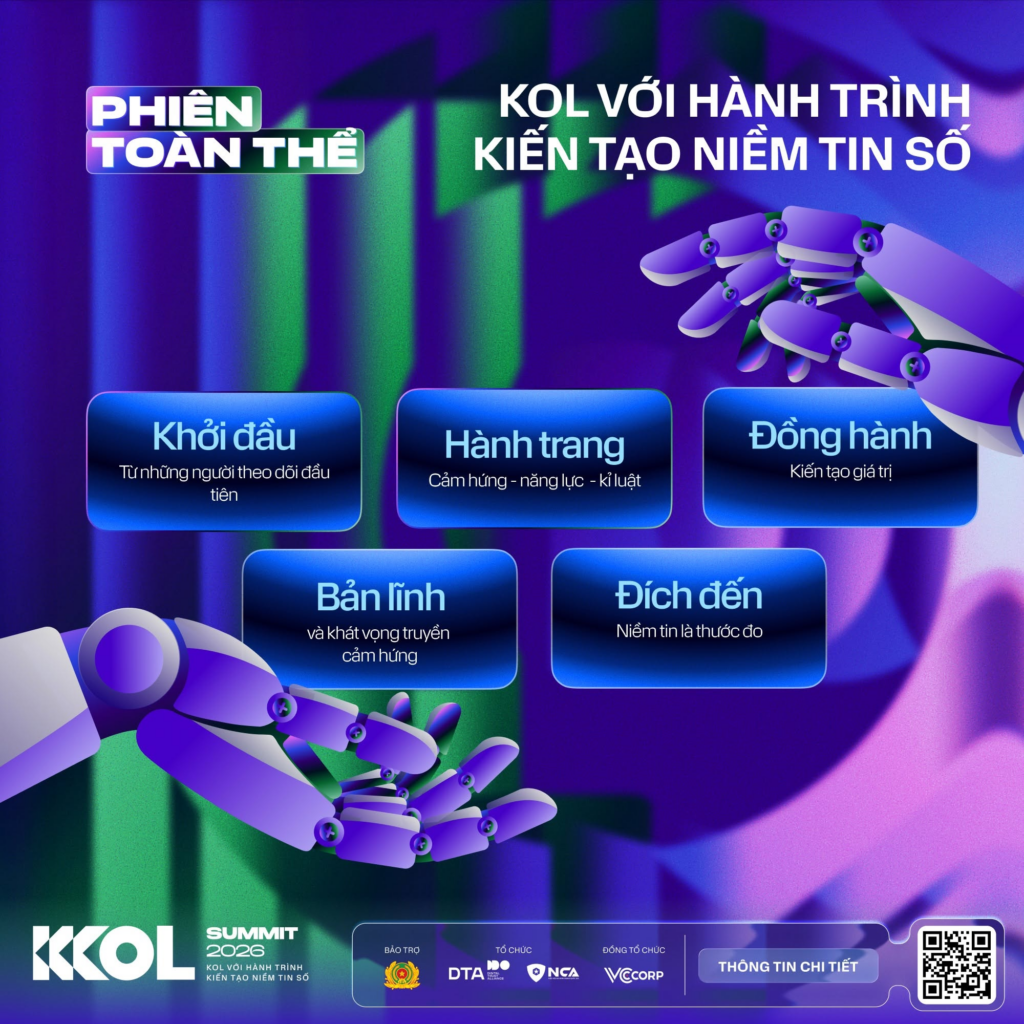 Đại diện nghệ sĩ và KOL tại diễn đàn kiến tạo niềm tin số