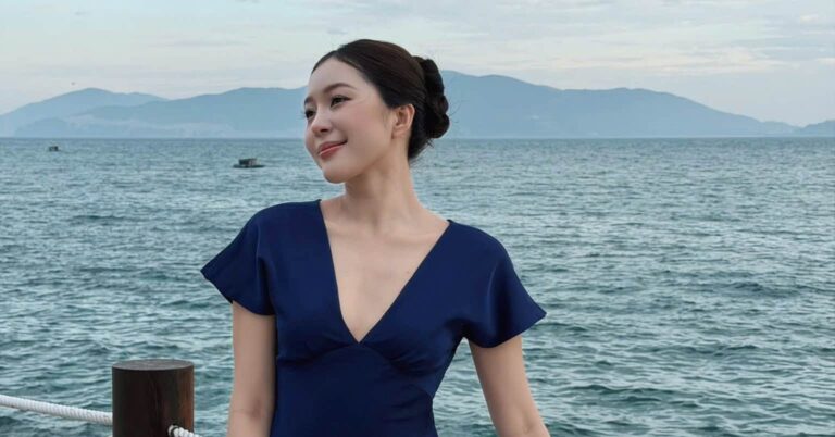 Kiều Duy tạo dáng bên bờ biển trong bộ ảnh mừng sinh nhật