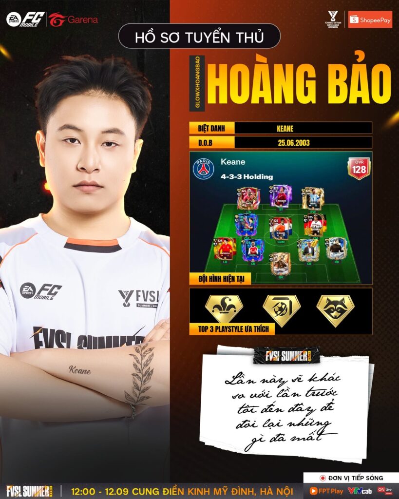 Khoảnh khắc Hoàng Bảo giành chức vô địch FVSL Summer 2026