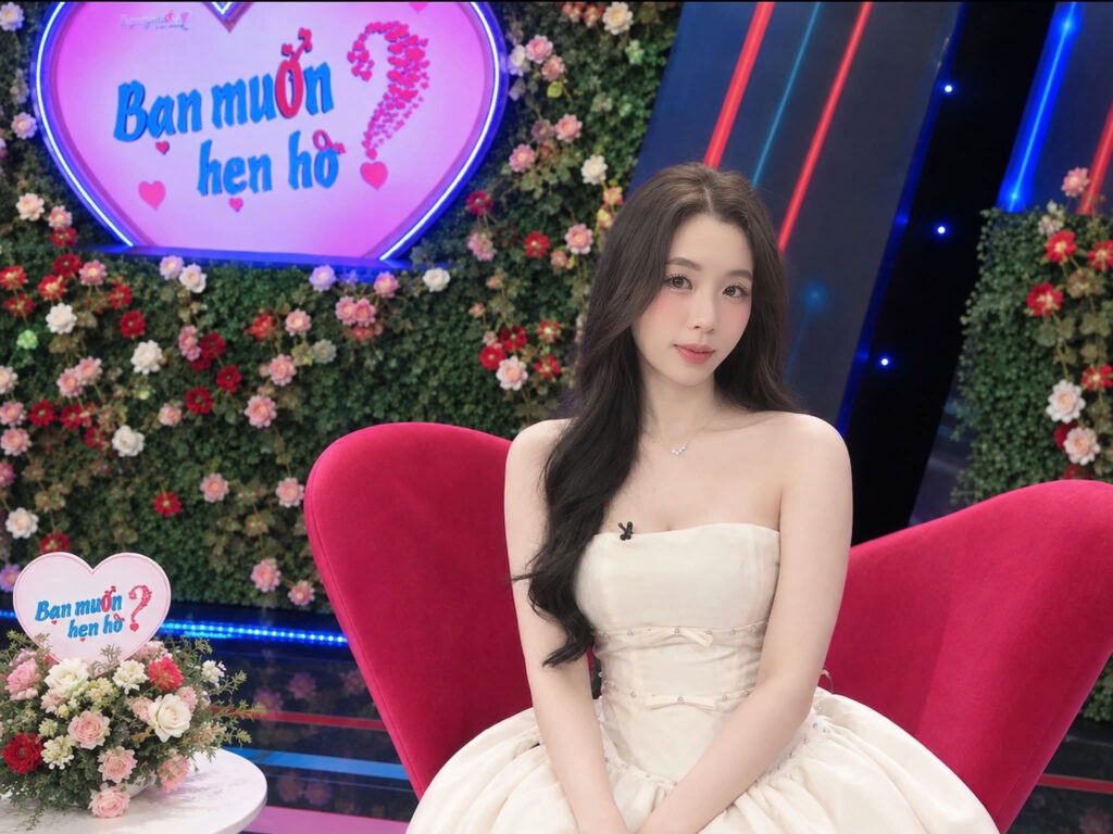 Loạt ảnh biến hình của hot girl trong concept chương trình mai mối