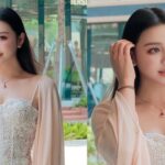 Quỳnh Kool diện áo ren trắng kem trong bộ ảnh đời thường