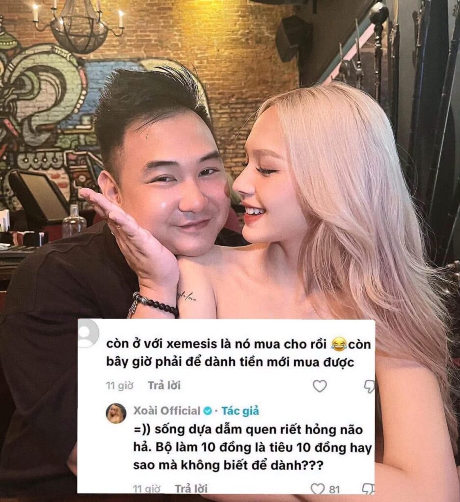 Xoài Non tạo dáng trong không gian du lịch