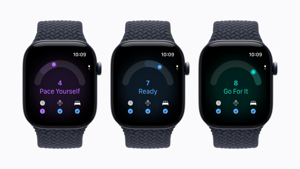 Apple Watch Series 12 trong quá trình theo dõi hoạt động thể chất ngoài trời