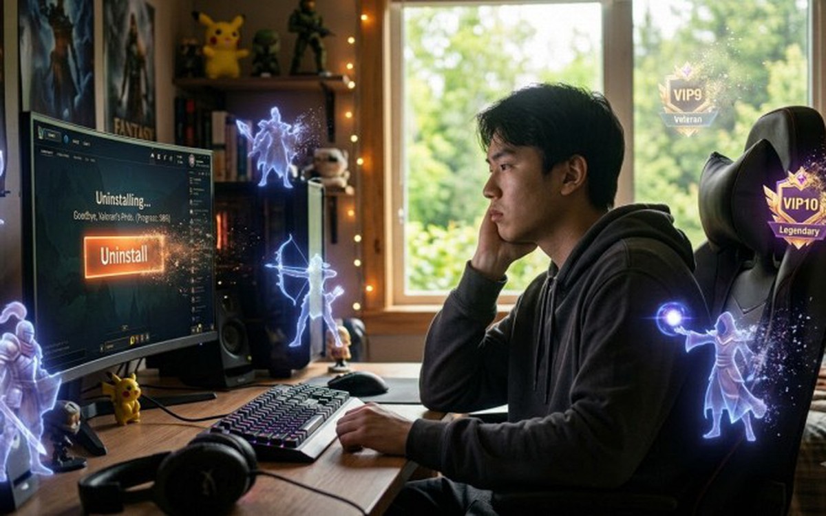 Ảnh chụp màn hình lời chia sẻ về quyết định xóa Liên Quân Mobile và Liên Minh Huyền Thoại