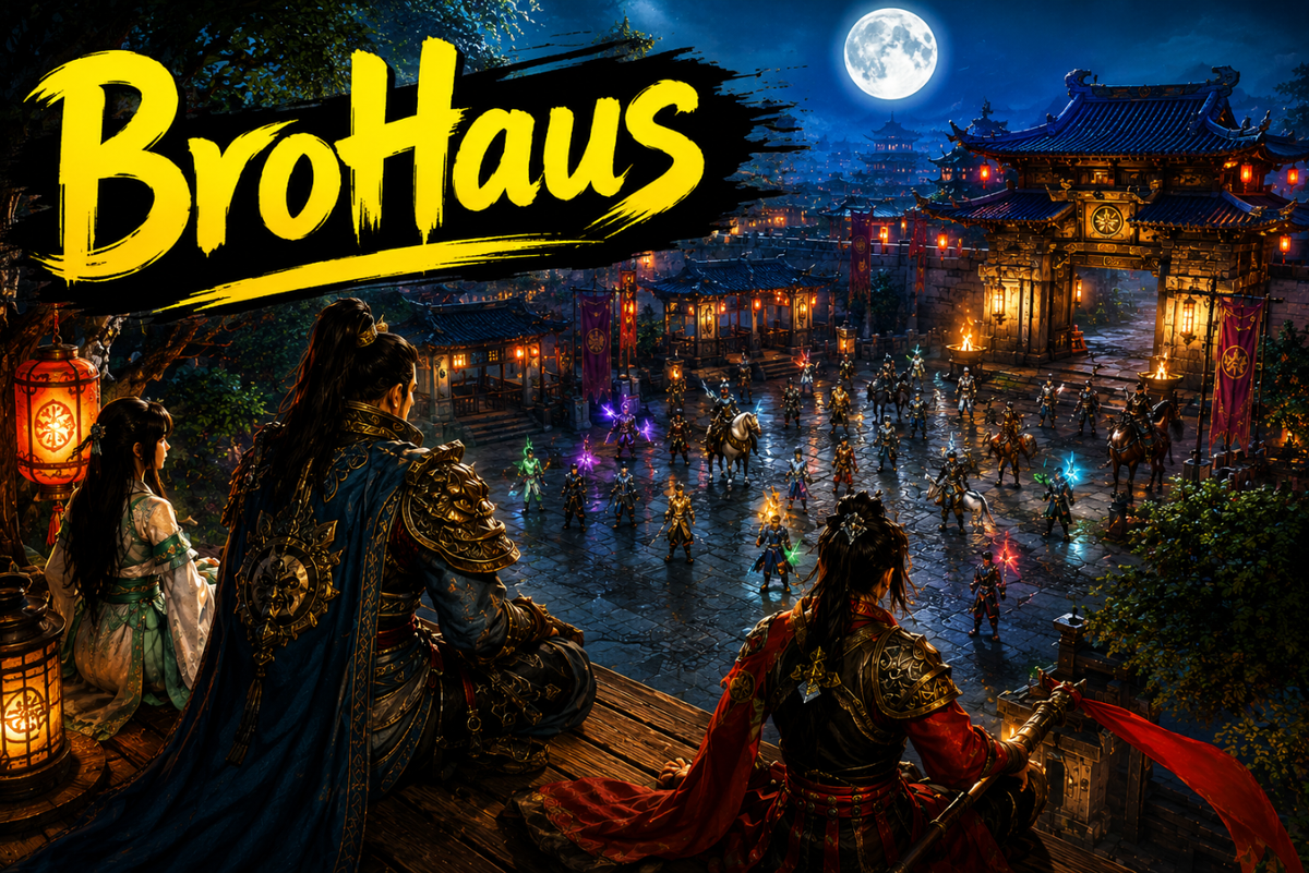 Nhân vật Kiếm Thế xuất hiện trong khung cảnh quen thuộc của game online