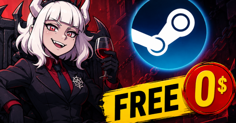 Hình ảnh giới thiệu Helltaker với phong cách minh họa anime đặc trưng