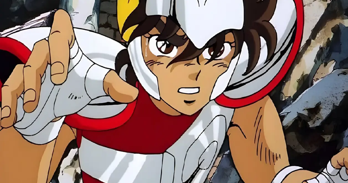 Masami Kurumada xuất hiện tại một cuộc họp báo ở Tokyo