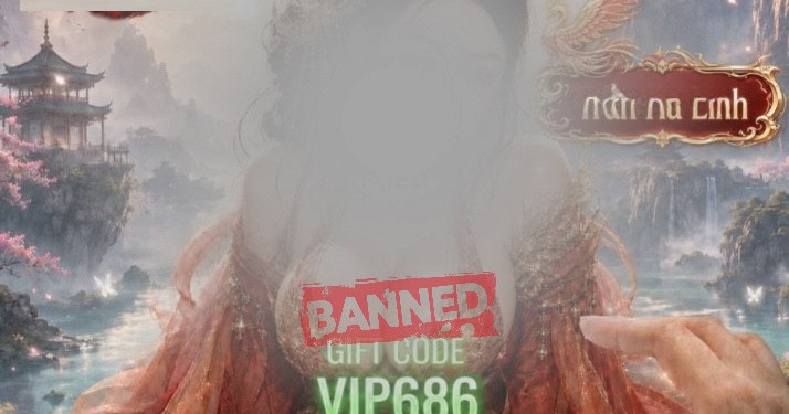 Banner quảng cáo webgame sử dụng hình ảnh nữ người mẫu trong bối cảnh nhạy cảm