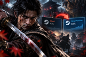 Nhân vật đối đầu kẻ địch trong một màn chơi của Onimusha: Way of the Sword