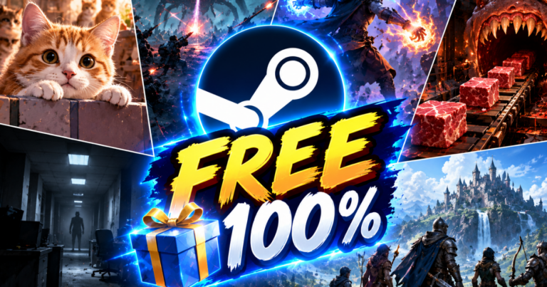 Hình minh họa kho game miễn phí mới được giới thiệu trên Steam