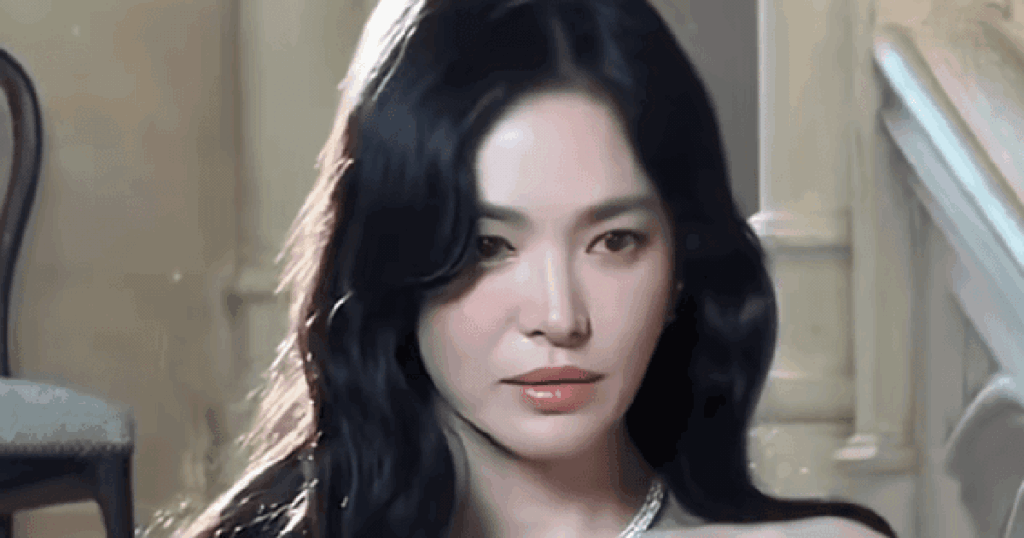 Song Hye Kyo thời niên thiếu trong những ngày đầu xuất hiện trước công chúng
