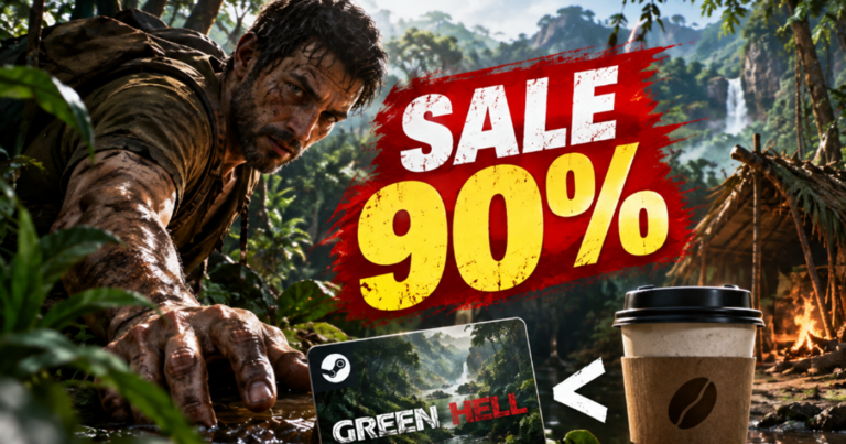 Trang Green Hell được giới thiệu trong sự kiện giảm giá trên Steam