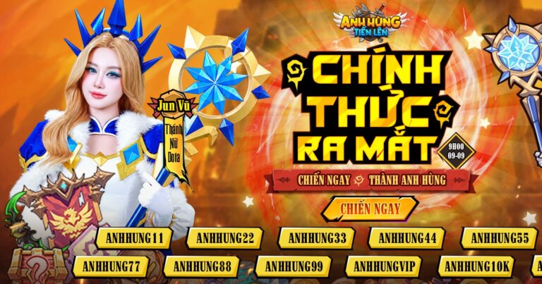 Jun Vũ trong tạo hình Pháp Sư Băng Gina của Anh Hùng Tiến Lên