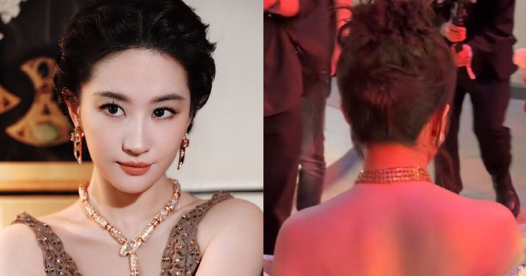 Lưu Diệc Phi xuất hiện tại ga tàu cao tốc ở Thượng Hải với trang phục màu đen