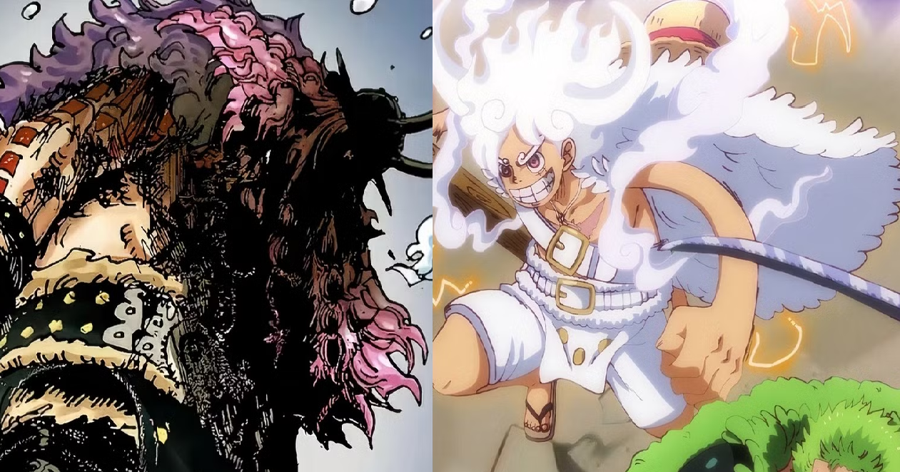 Luffy và Loki cùng đối đầu trong bối cảnh chiến đấu tại Elbaph