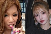 Chi Pu và Lê Tam Triều Dâng ngồi cạnh nhau tại một sự kiện thời trang