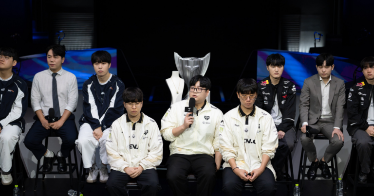 Ba đội tuyển HLE, Gen.G và T1 xuất hiện tại sự kiện Media Day của LCK