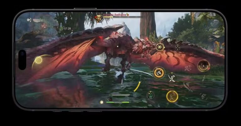 Khung cảnh sự kiện Apple giới thiệu các tựa game trên iPhone mới