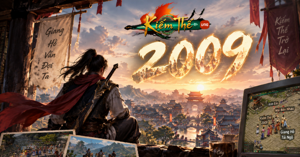 Hình minh họa cho ký ức của game thủ Việt với Kiếm Thế