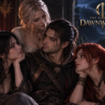 Ảnh chụp màn hình The Blood of Dawnwalker trong bối cảnh dark fantasy