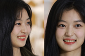 Kim Do-ah xuất hiện trong bối cảnh hồ bơi