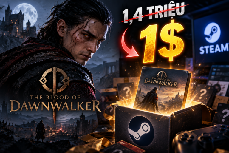 Hình ảnh giới thiệu The Blood of Dawnwalker trên nền tảng Steam