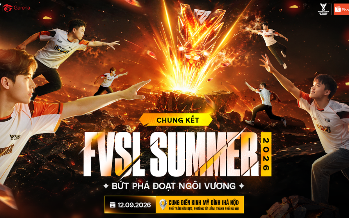 Sáu tuyển thủ góp mặt tại vòng Chung kết FVSL Summer 2026
