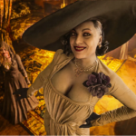 Lady Dimitrescu xuất hiện trong bối cảnh Gothic của Resident Evil Village