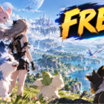 Khung cảnh thế giới Idyll với phong cách anime tươi sáng trong Aniimo