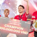 Sân khấu Chung kết FVPL Summer 2026 tại Cung Điền Kinh Mỹ Đình