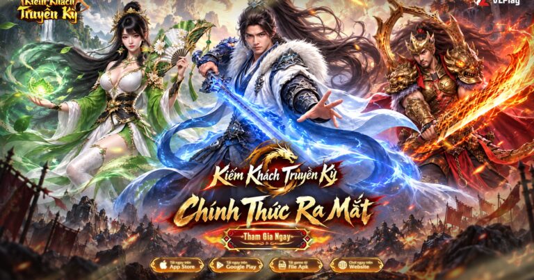 Hình ảnh giới thiệu Kiếm Khách Truyền Kỳ trong bối cảnh fantasy u tối
