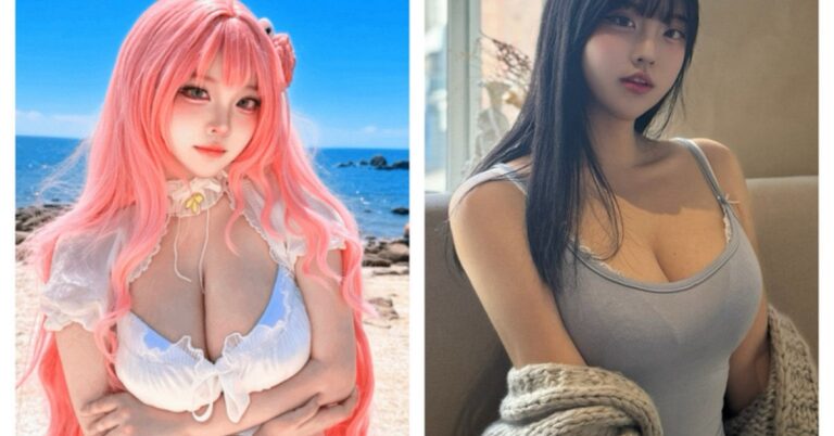 Hana Sooong trong một bộ ảnh cosplay theo phong cách nhân vật game