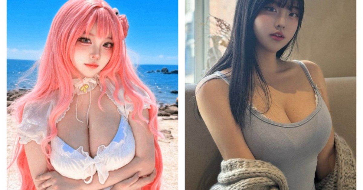Hana Sooong trong một bộ ảnh cosplay theo phong cách nhân vật game