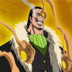 Crocodile sử dụng năng lực cát trong bối cảnh Alabasta