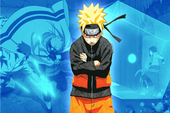Susanoo khổng lồ của Madara vung kiếm chém đôi địa hình