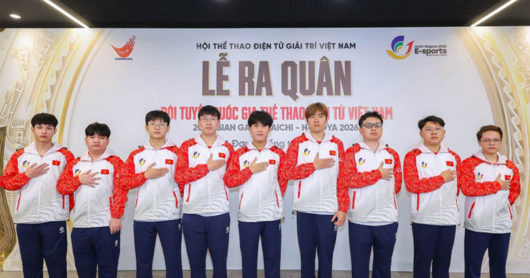 Đồ họa chia bảng bộ môn LMHT tại ASIAD 2026