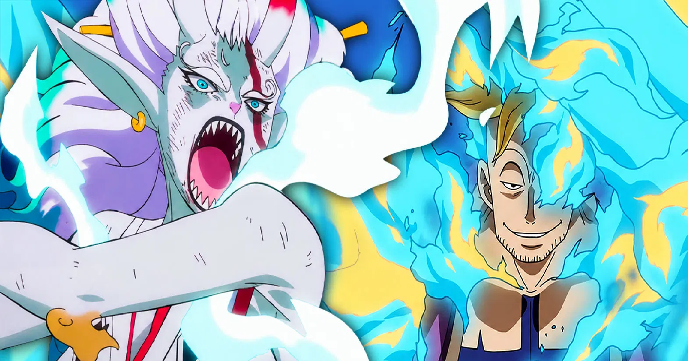 Rob Lucci trong hình thái bán nhân bán thú của báo đốm