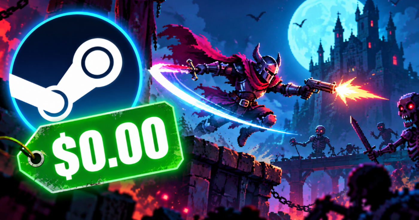 Trang Steam giới thiệu tựa game Neon Knight: Vengeance From The Grave