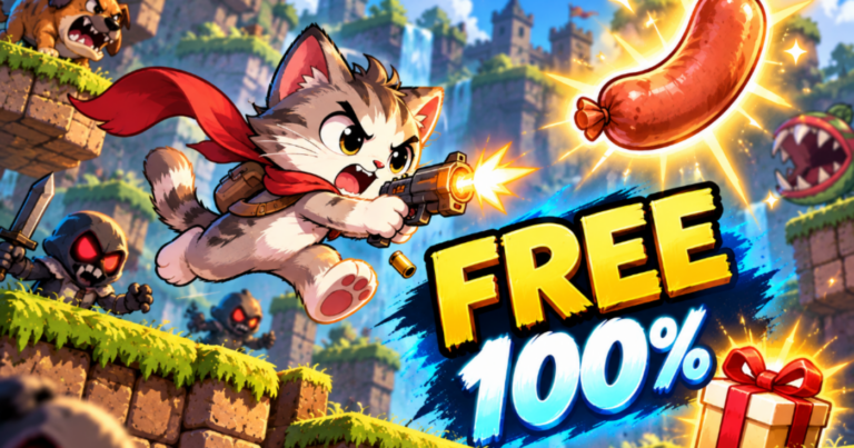 Trang giới thiệu Sausage Hunter trên nền tảng phân phối game