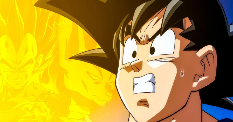 Goku đối đầu Beerus trong bối cảnh Dragon Ball Super