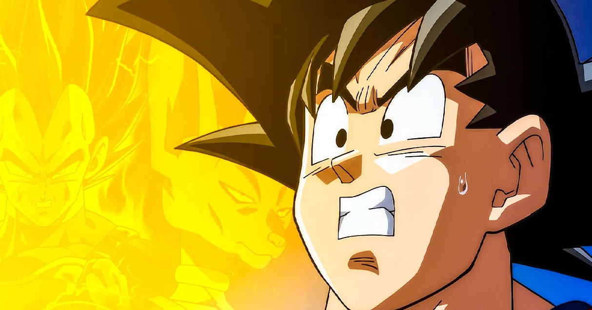 Goku đối đầu Beerus trong bối cảnh Dragon Ball Super