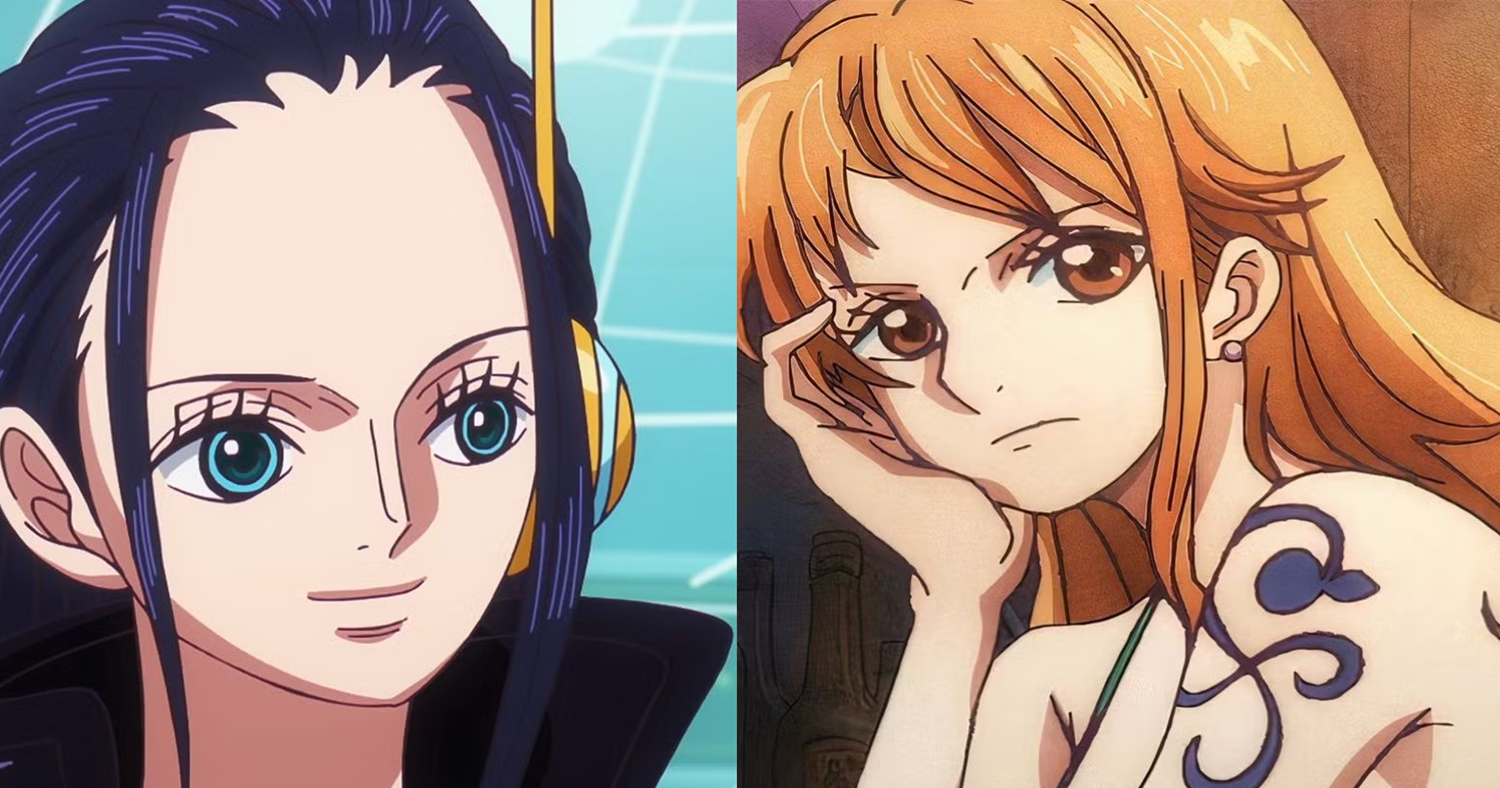 Nami xuất hiện trong khung cảnh của One Piece