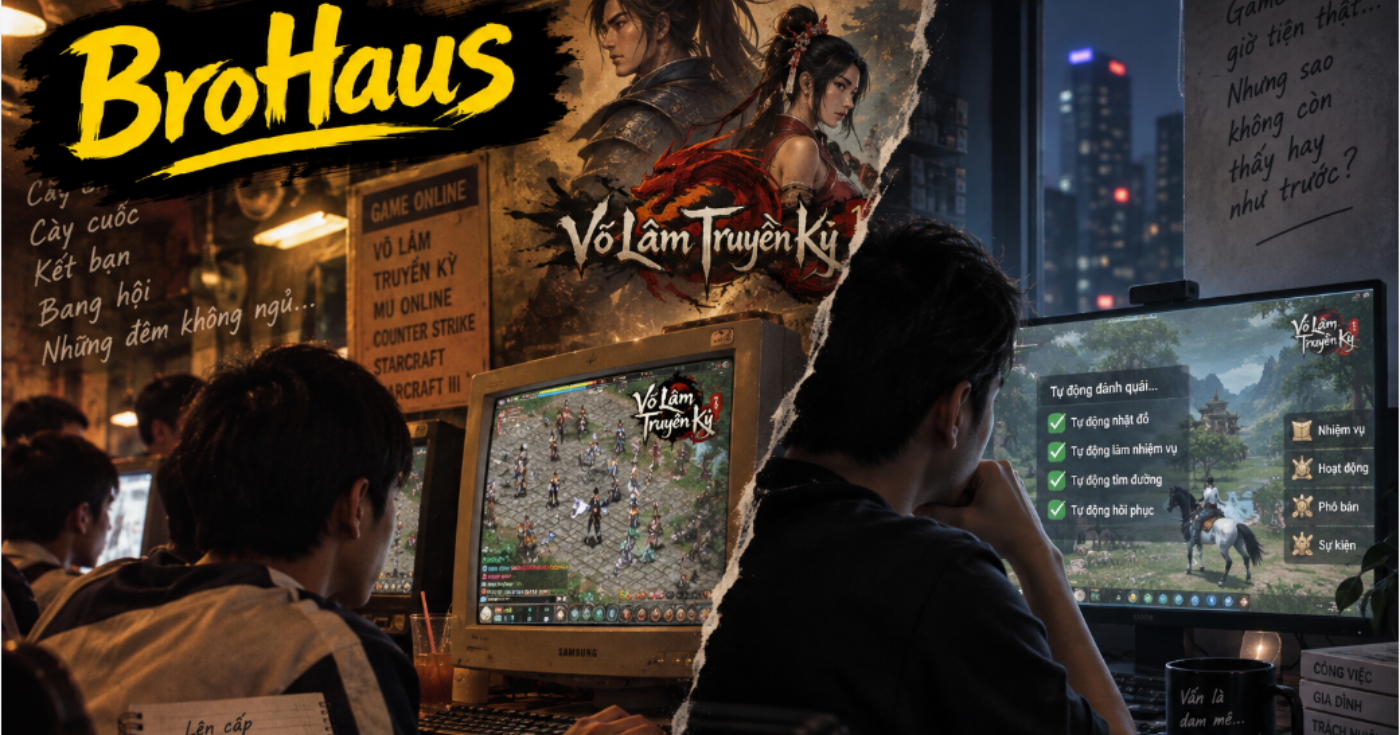 Hình minh họa cho ký ức chơi game online thời Võ Lâm Truyền Kỳ