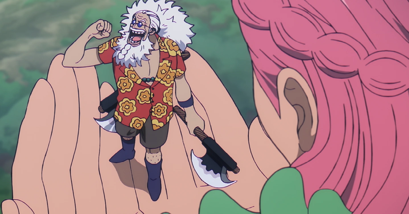Ripley, nữ chiến binh khổng lồ tại Elbaph, xuất hiện trong bối cảnh One Piece