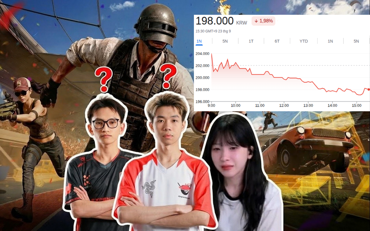 Cảnh thi đấu PUBG trong một sự kiện esports quốc tế
