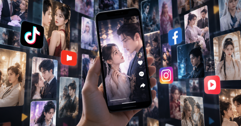 Các video phim ngắn AI xuất hiện trên giao diện nền tảng mạng xã hội