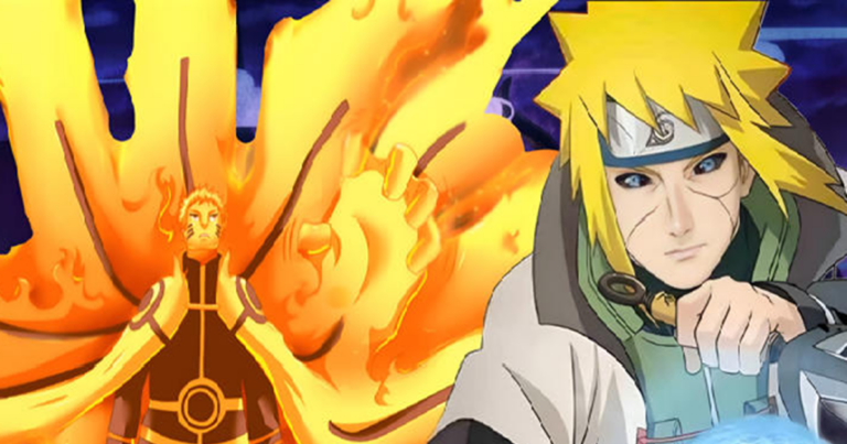 Senju Hashirama đứng giữa khung cảnh rừng cây với dấu ấn sức mạnh Mộc Thuật