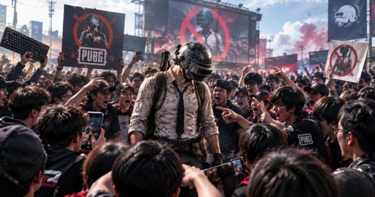 Màn hình giới thiệu giải đấu PUBG Asia Stars 2026 tại Hàn Quốc