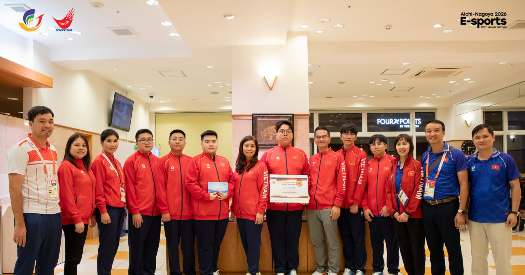 Các tuyển thủ Naraka: Bladepoint Việt Nam thi đấu tại ASIAD 20